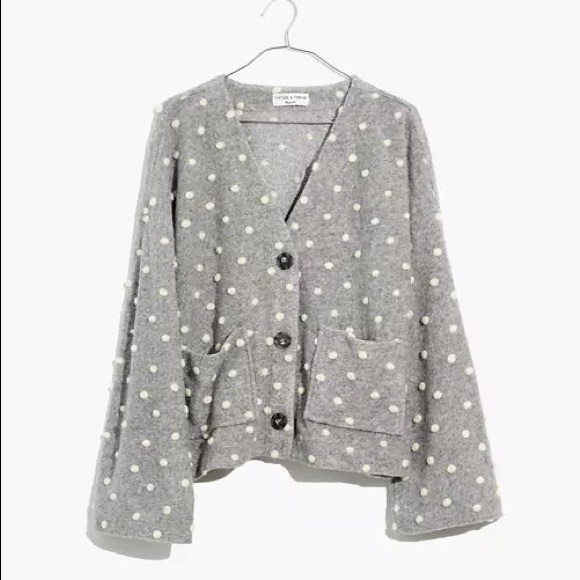 Texture & Thread Madewell Bobble Cardigan - Picture 3 of 4